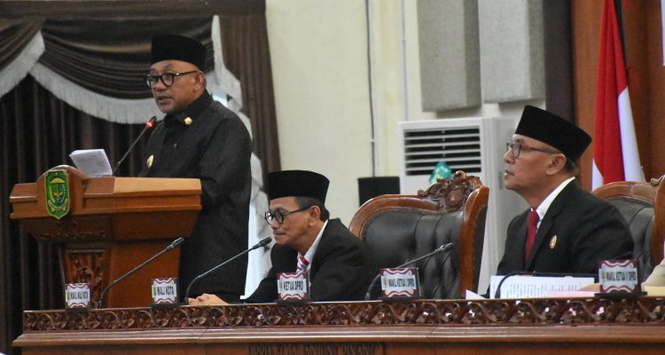 Sampaikan LKPJ 2024 di Paripurna DPRD, Lis Paparkan 4 Prioritas Rencana Pembangunan Tanjungpinang 2024-2026