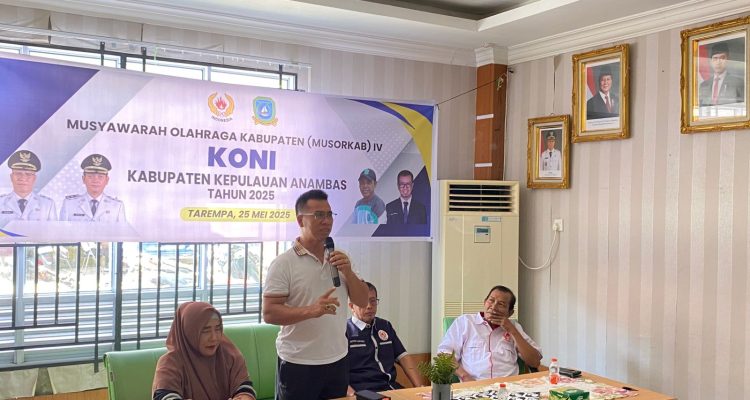 Kehadiran Bupati Anambas di Musorkab IV KONI Dinilai Dukungan Nyata untuk Atlet Daerah