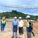 Aneng dan Raja Bayu Kompak Tinjau Progres Pembangunan RSUD Tipe C di Siantan-Anambas