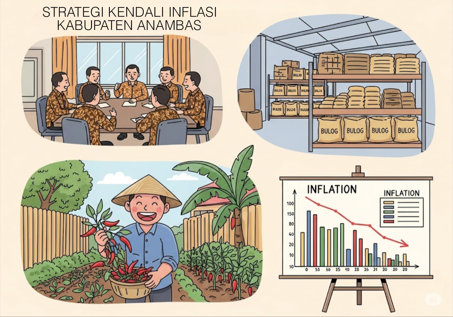 Anambas Fokus Tekan Inflasi Lewat Road Map TPID 2025–2030