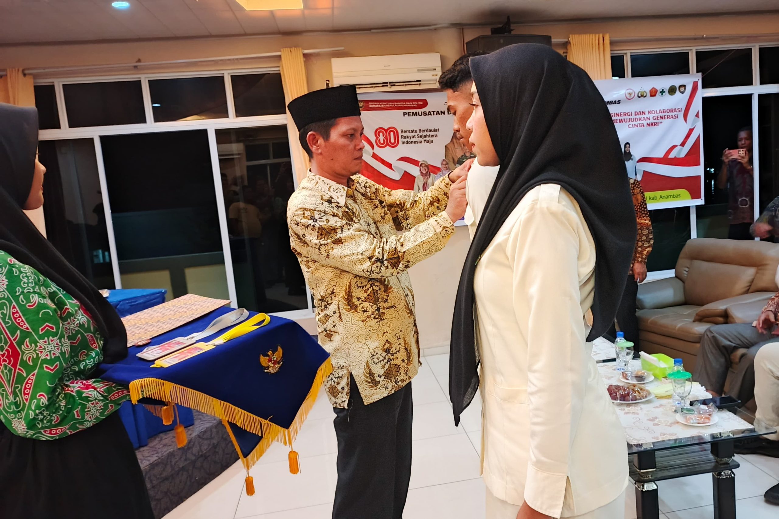 57 Pelajar Terpilih Ikuti Pemusatan Pelatihan Paskibraka Anambas 2025