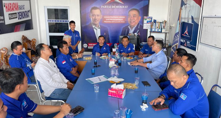 DPC Partai Demokrat Karimun Gelar Rakercab Perdana di Provinsi Kepri