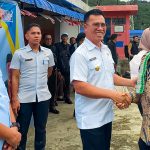 Bupati Anambas Sambut Kepala BPKP Kepri di Pelabuhan Sri Siantan