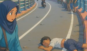 Pemuda Alami Kecelakaan di Jembatan SP, Terpelanting dan Luka Serius
