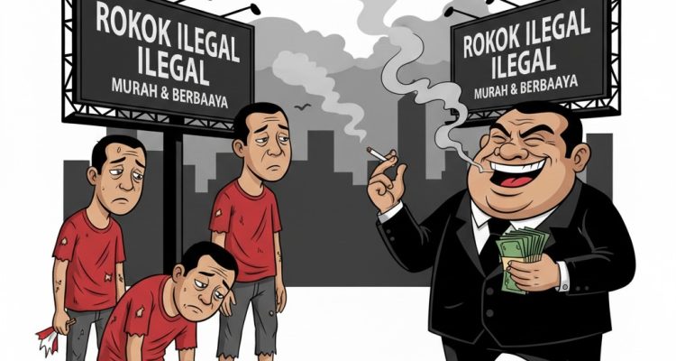 Mafia Rokok Ilegal Makin Perkasa di Tanjungpinang, Negara Terkesan Tak Berdaya