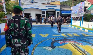 Sambut HUT ke-80 TNI, Jajaran TNI-Pemkab Anambas Gelar Gladi Upacara