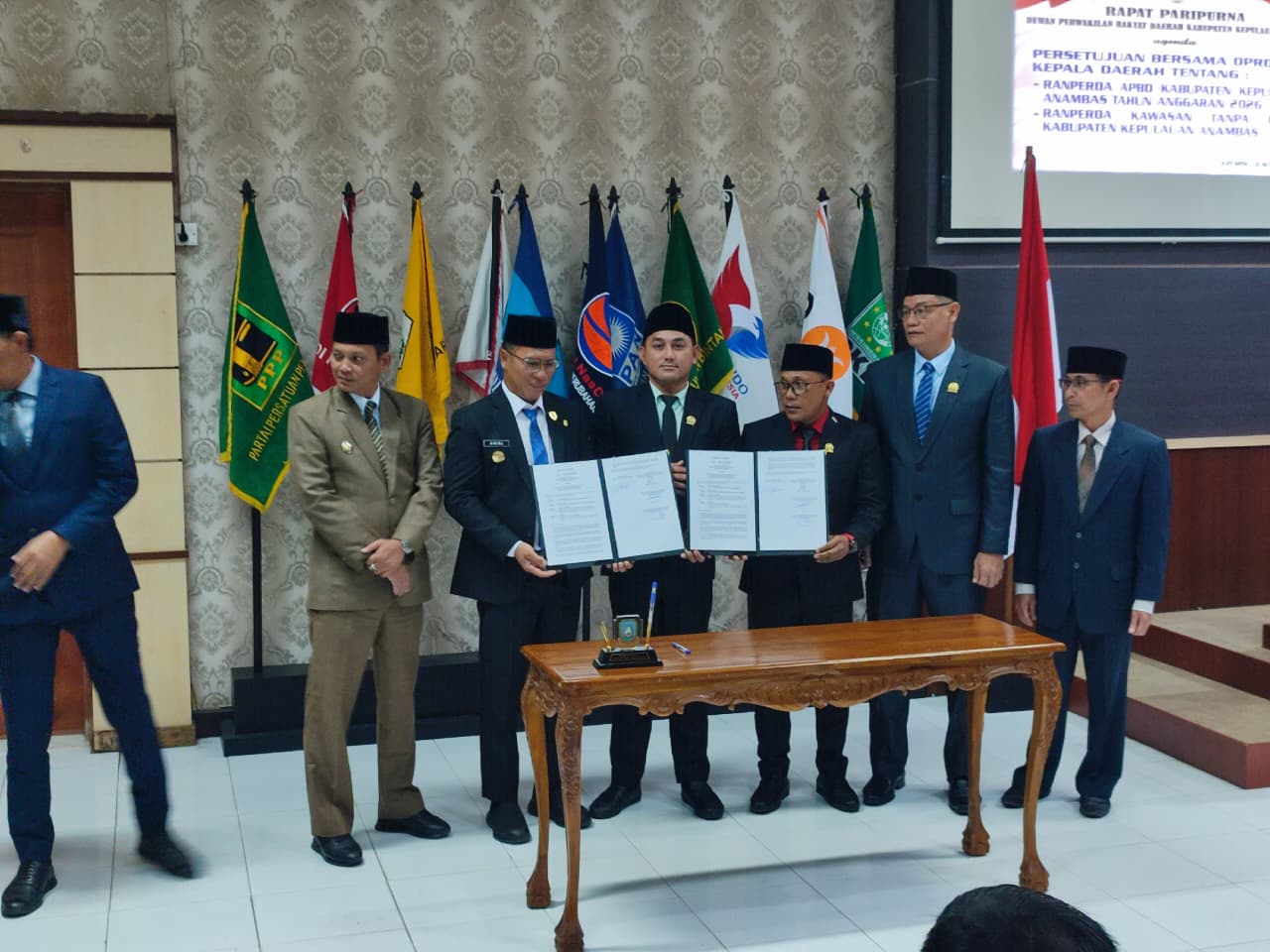 DPRD Sahkan APBD Anambas 2026 Sebesar Rp840 Miliar, Fokus pada Program Prioritas