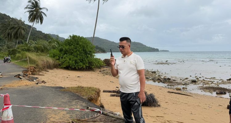 Bupati Anambas Tinjau Lokasi Abrasi di Pasir Panjang: Siapkan Penanganan Darurat dan Permanen