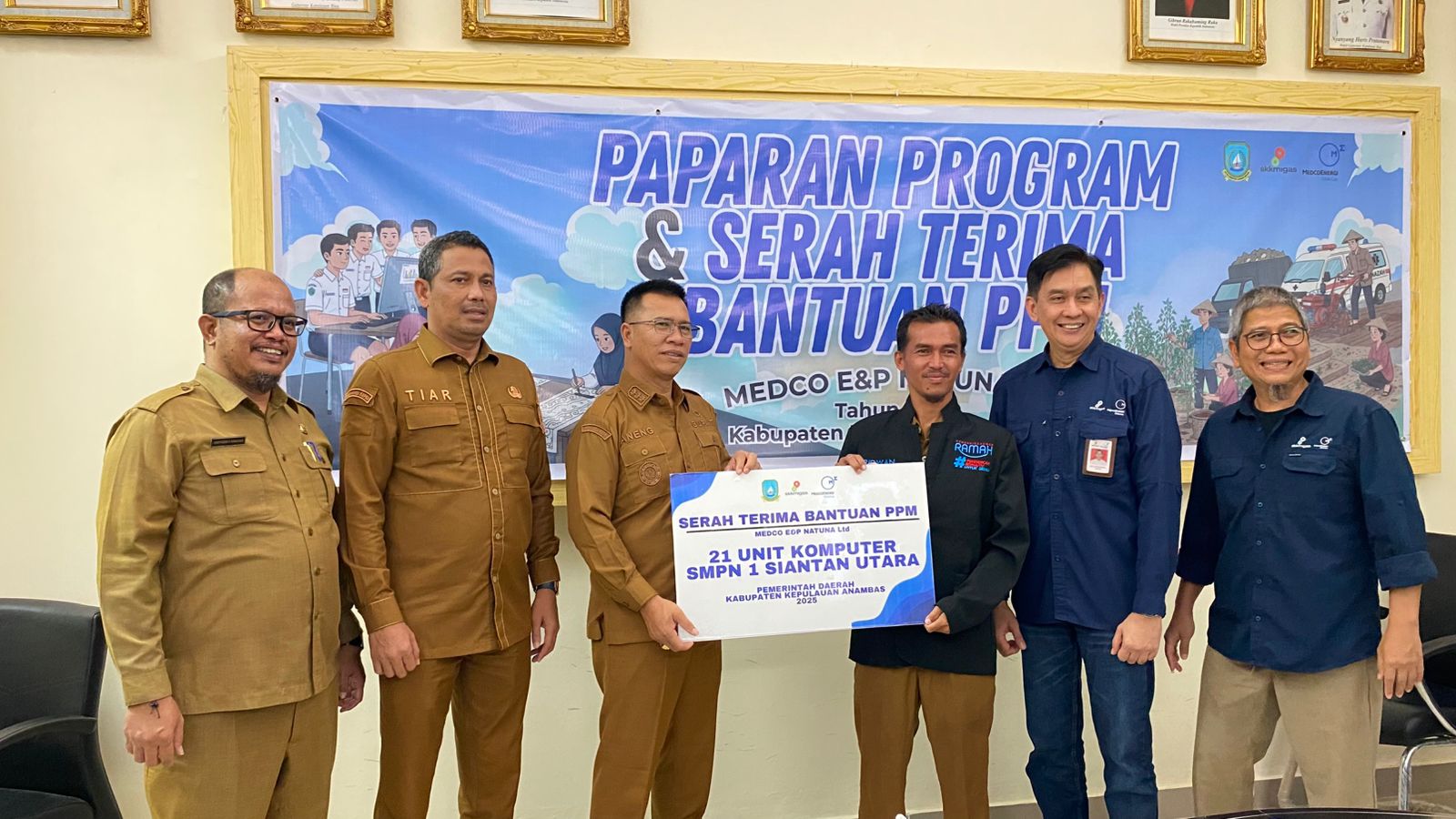 Medco E&P Salurkan Bantuan PPM ke Pemkab Anambas, Perkuat Layanan Publik-Ketahanan Pangan