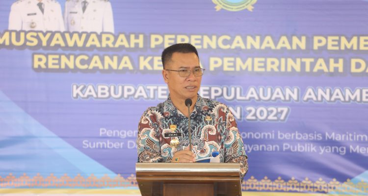 Musrenbang RKPD 2027 Anambas, Fokus Percepatan Ekonomi Maritim-Serapan Tenaga Kerja