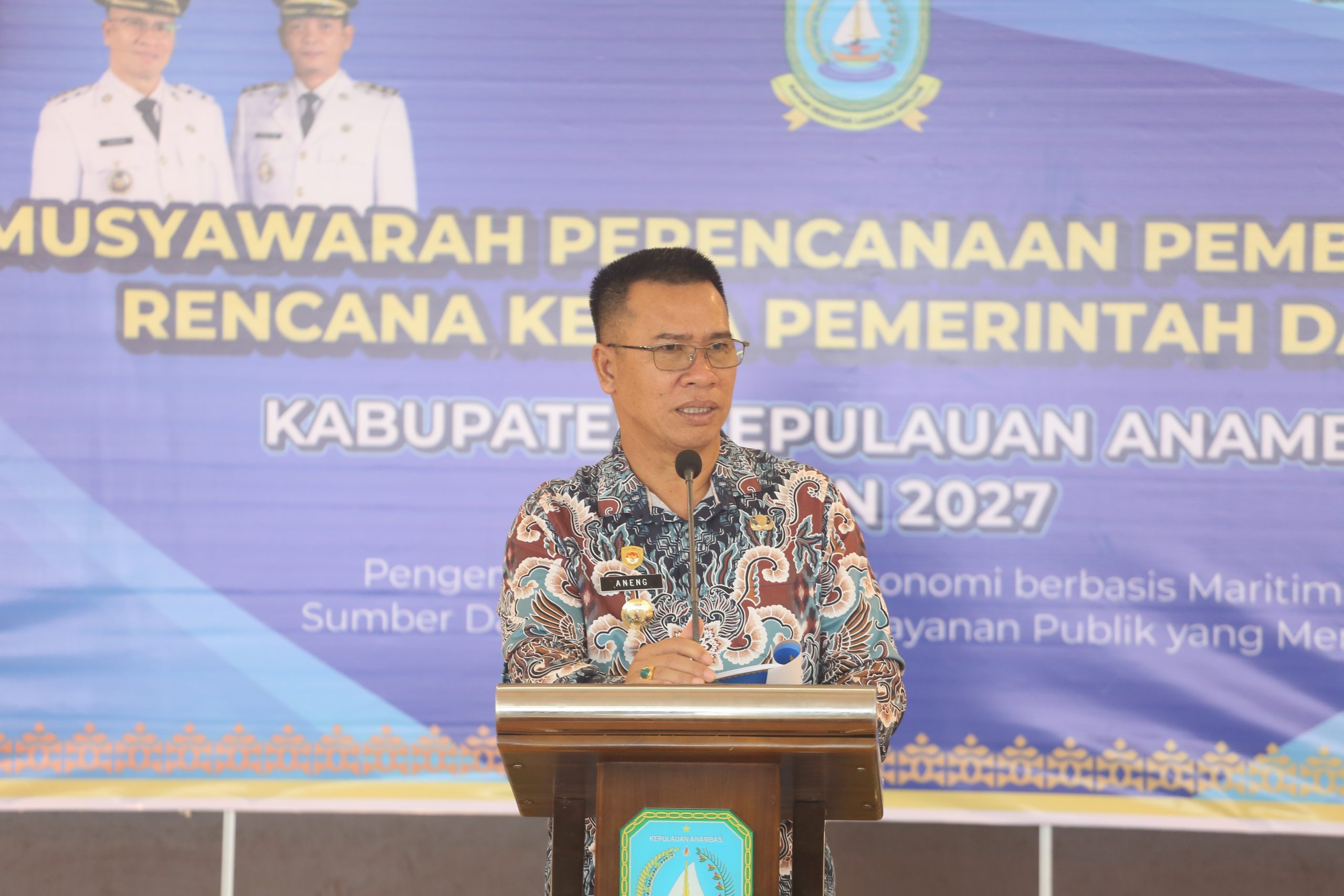 Musrenbang RKPD 2027 Anambas, Fokus Percepatan Ekonomi Maritim-Serapan Tenaga Kerja