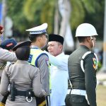 Ansar-Nyanyang Hadiri Apel Operasi Ketupat Seligi 2026 di Polda Kepri, Siap Amankan Idulfitri