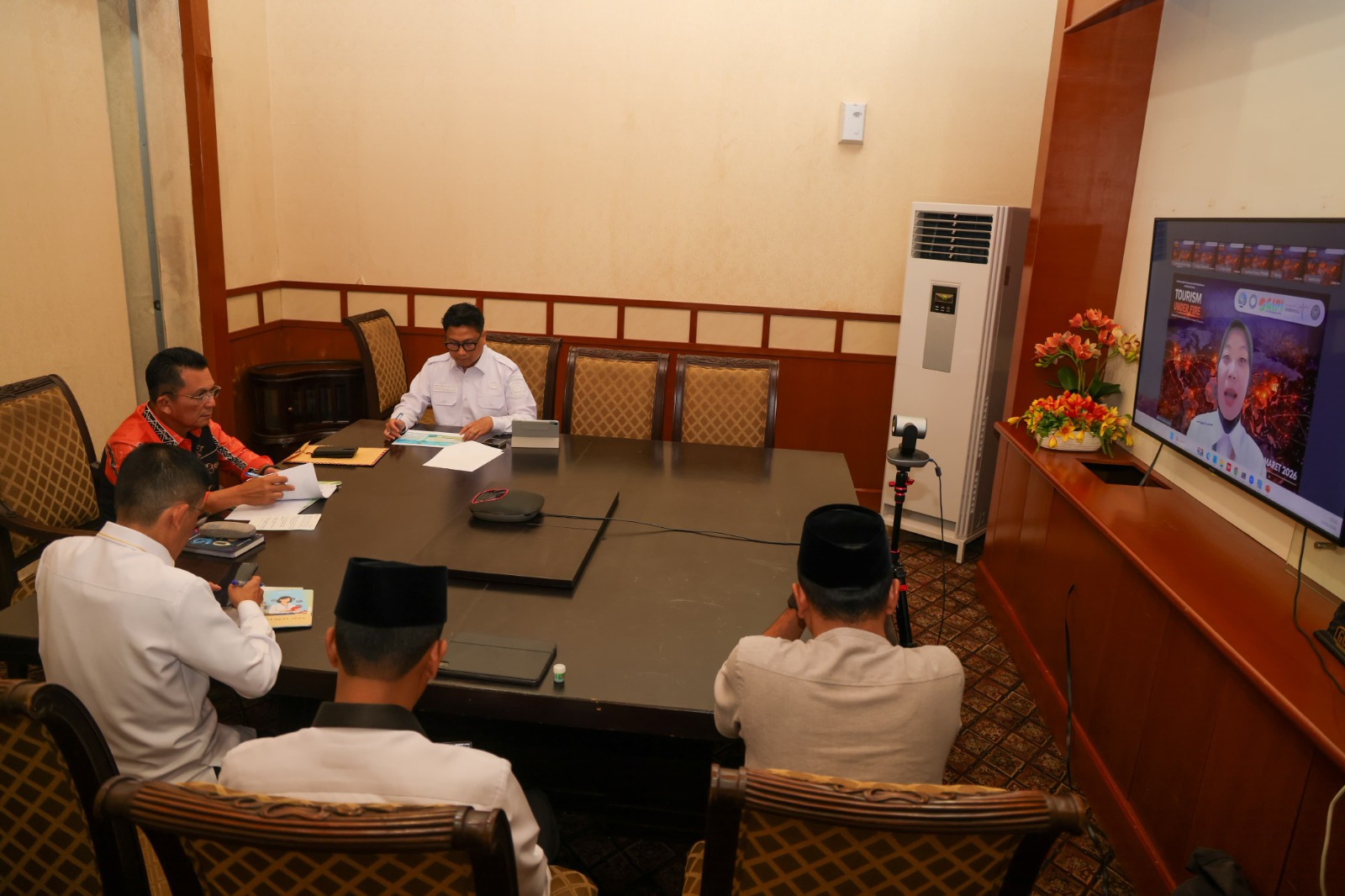 Ansar Hadiri Webinar Tourism Under Fire, Pemerintah Soroti Ancaman Konflik Global bagi Pariwisata