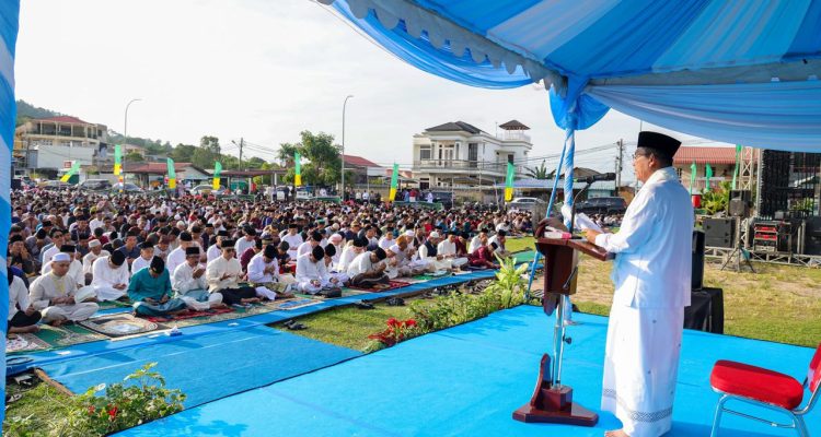 Gubernur Ansar Jadi Khatib Salat Idulfitri di Sekupang Batam
