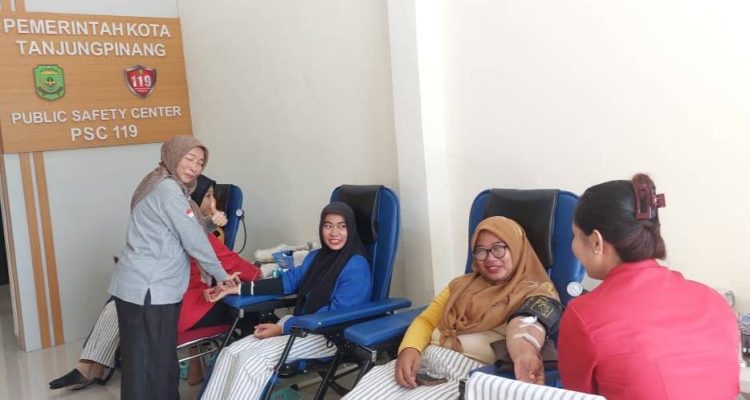 Dinkes Tanjungpinang Gelar Donor Darah-Khitanan Gratis, Sambut Peresmian PSC 119