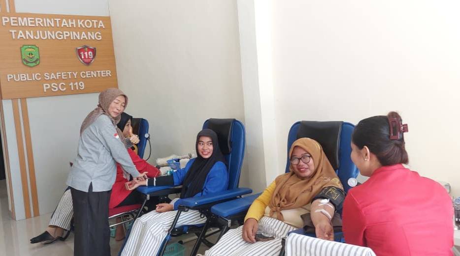 Dinkes Tanjungpinang Gelar Donor Darah-Khitanan Gratis, Sambut Peresmian PSC 119