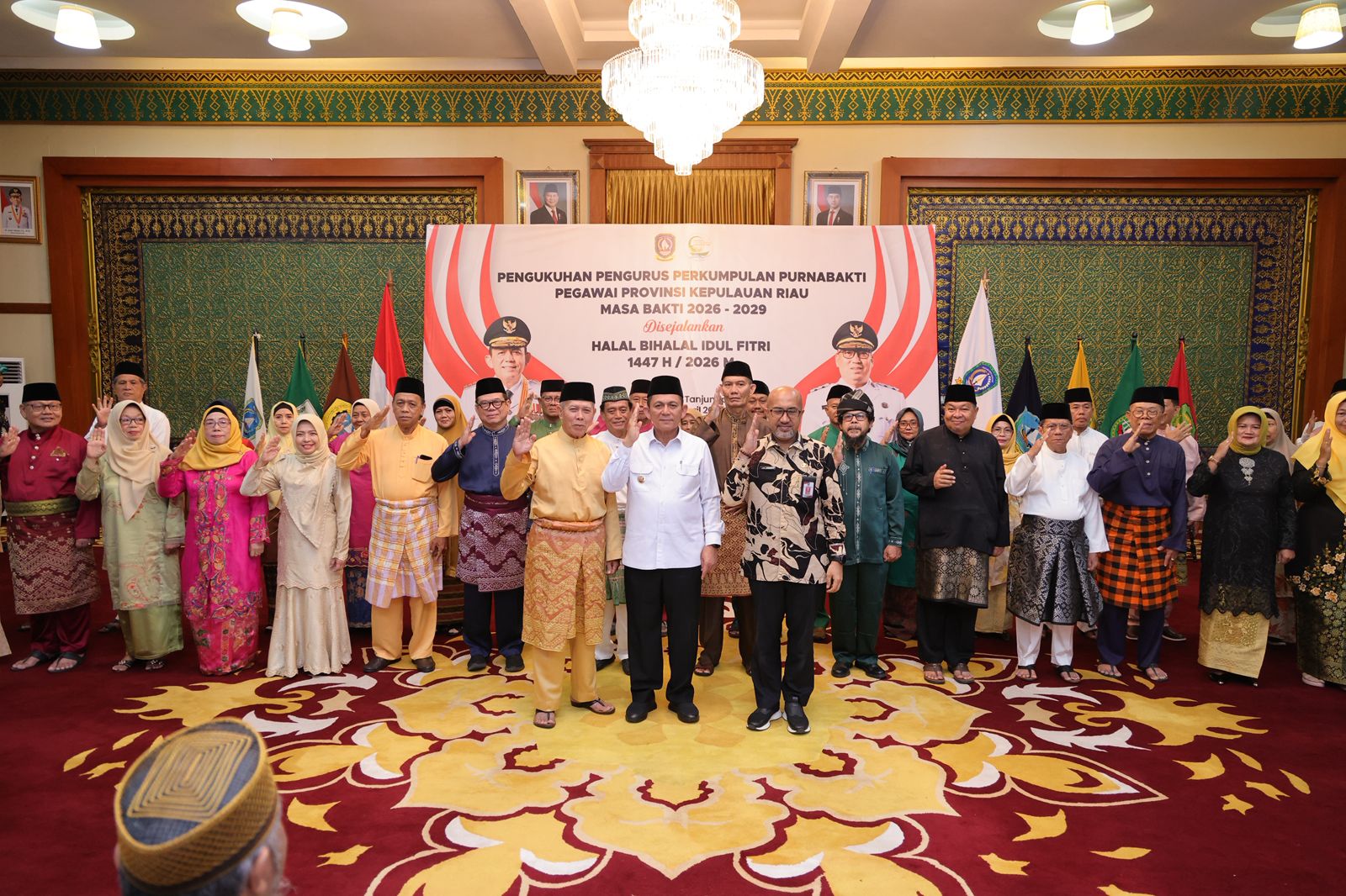 Gubenrur Ansar Kukuhkan Pengurus Purnabakti Kepri 2026–2029