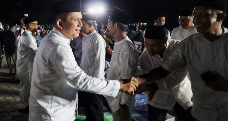 Ansar-Nyanyang Halalbihalal di Anambas, Paparkan Program Pembangunan Kepri