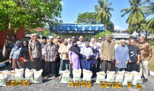 Ansar-Nyanyang Salurkan Bantuan Pangan di Natuna: Ringankan Beban Warga-Perkuat Ketahanan Pangan 