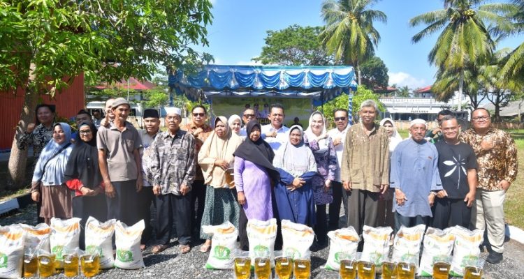 Ansar-Nyanyang Salurkan Bantuan Pangan di Natuna: Ringankan Beban Warga-Perkuat Ketahanan Pangan 