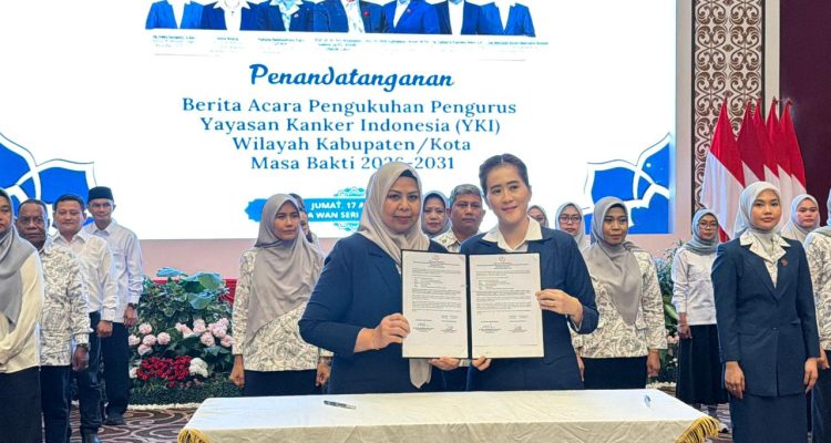 Shinta Aneng Dikukuhkan sebagai Ketua YKI Anambas 2026-2031