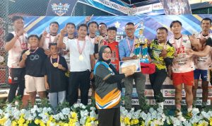 Ketua DPRD Lingga Resmi Tutup Turnamen Bola Voli Mapelda Open 2026