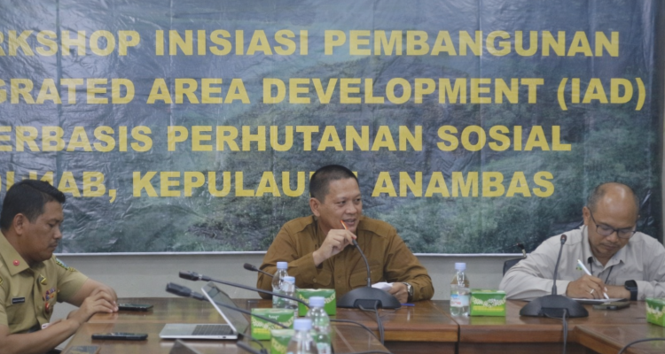 Wabup Anambas Buka Workshop IAD Berbasis Perhutanan Sosial