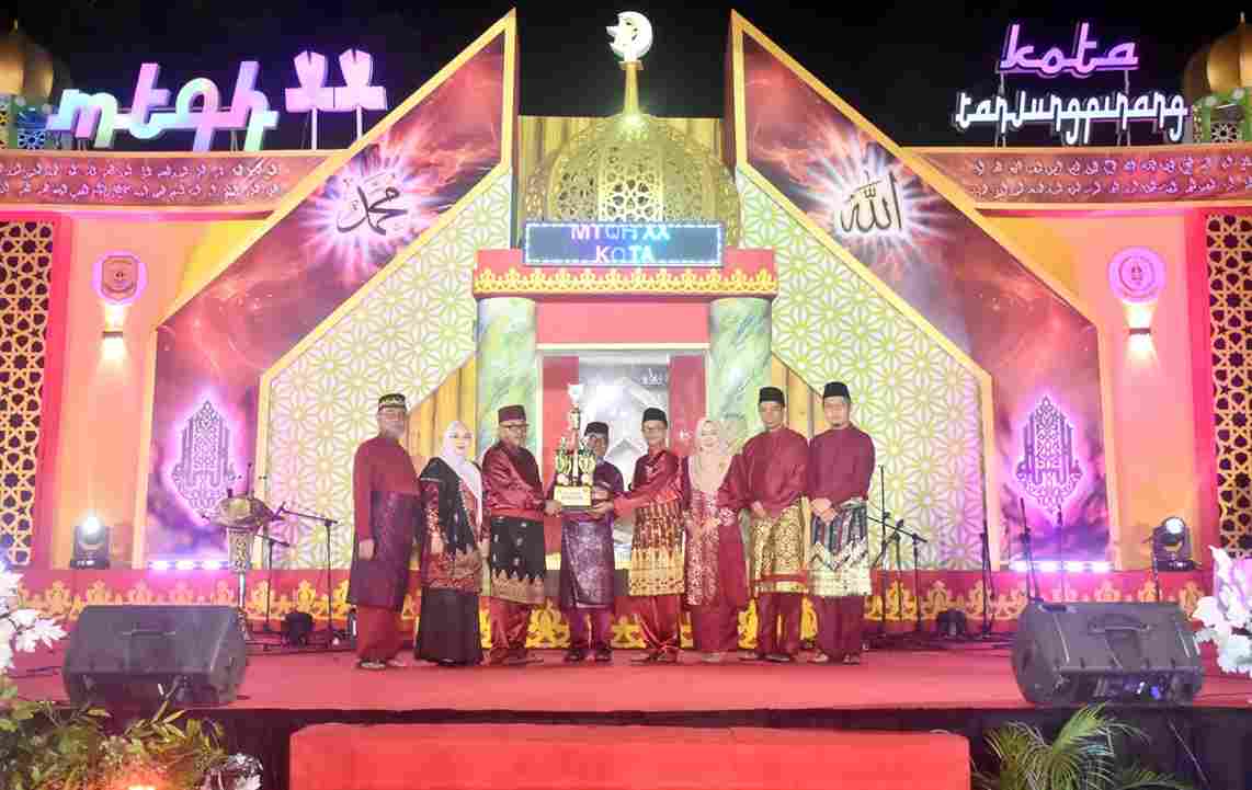 Lis Tutup MTQH XX Tanjungpinang, Tanjungpinang Kota Kembali Juara Umum