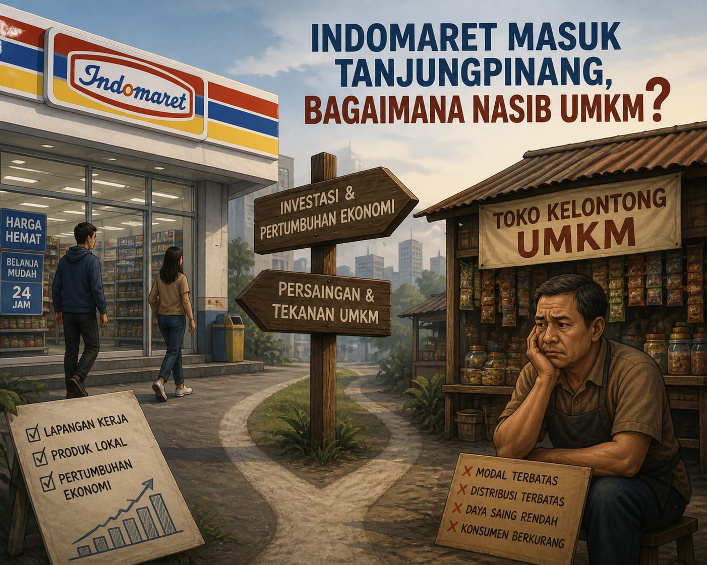 Indomaret Masuk Tanjungpinang, Bagaimana Nasib UMKM?
