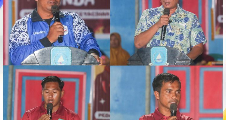 Raja Bayu Buka Turnamen Voli Karang Taruna Desa Batu Belah: Pembinaan Atlet Muda Berprestasi