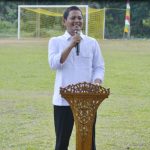 Meriah! Wabup Anambas Buka Turnamen Sepak Bola HUT Karang Taruna Bima Sakti Desa Putik