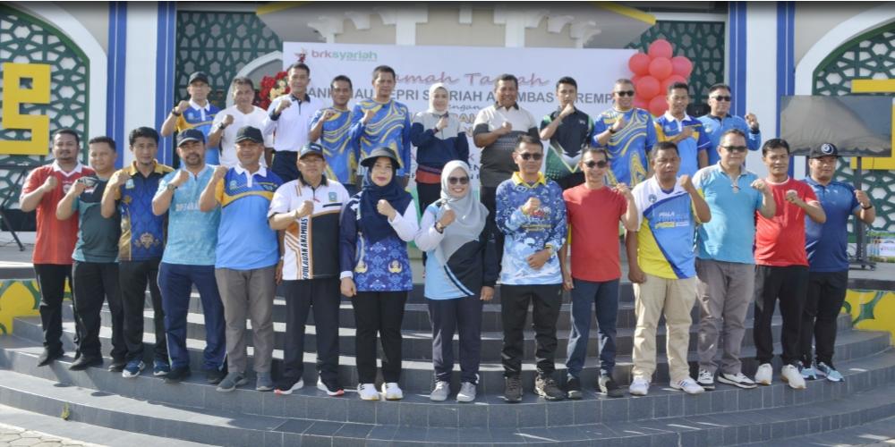 Wabup Anambas Apresiasi BRK Syariah Gelar Silaturahmi dan Senam Jantung Sehat Bersama Pensiunan