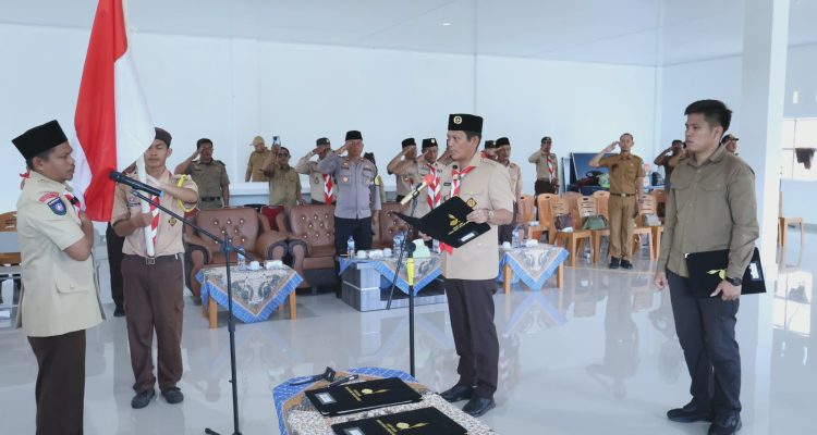 Wabup Anambas Lantik Pengurus Mabiran, Kwarran dan LPK Siantan Tengah: Pembinaan Generasi Muda