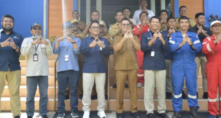 Bupati Anambas dan Kepala BPS Kepri Kunker ke Medco Matak Base: Validasi Data Produk Migas 