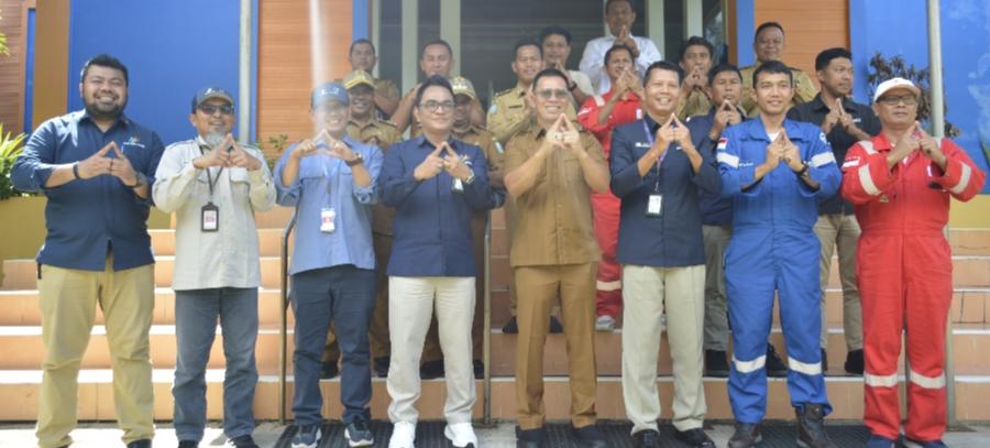 Bupati Anambas dan Kepala BPS Kepri Kunker ke Medco Matak Base: Validasi Data Produk Migas 