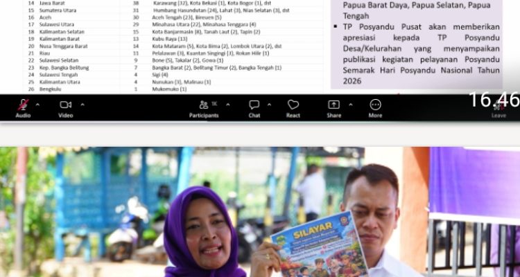 170 Posyandu Aktif Lingga Semarakkan Hari Posyandu Nasional 2026, Jadi Penyumbang Terbesar di Kepri