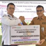 Bupati Anambas Dorong Peningkatan Pelayanan dan Kebersihan Lingkungan Melalui Program Kemitraan BRK Syariah