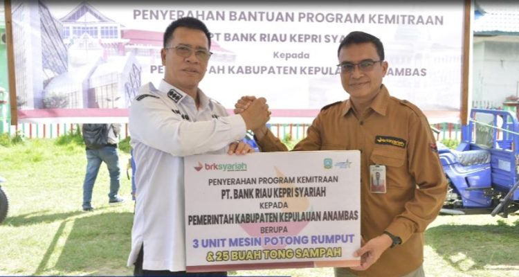 Bupati Anambas Dorong Peningkatan Pelayanan dan Kebersihan Lingkungan Melalui Program Kemitraan BRK Syariah