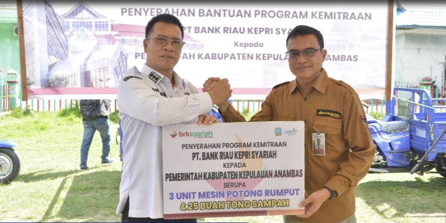 Bupati Anambas Dorong Peningkatan Pelayanan dan Kebersihan Lingkungan Melalui Program Kemitraan BRK Syariah