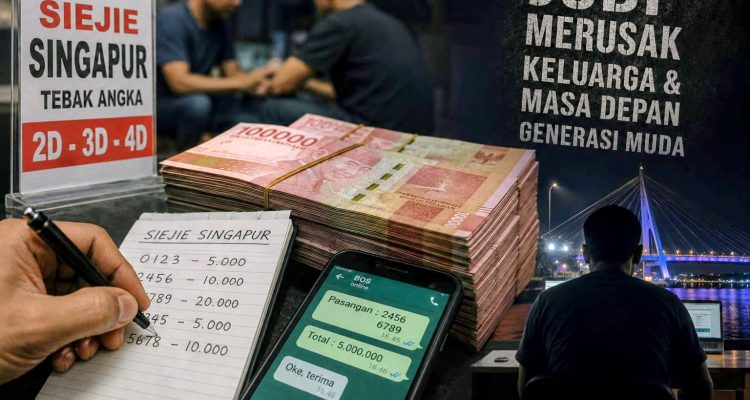 Nama Bandar Judi Siejie Singapur di Tanjungpinang Mulai Terungkap, Polisi Diminta Bertindak