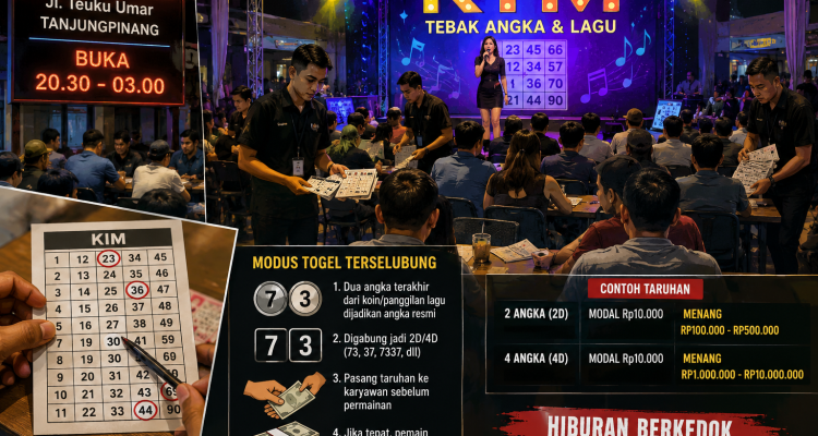 KIM Berbalut Hiburan di PCW Tanjungpinang Diduga Jadi Arena Judi dan Togel Terselubung