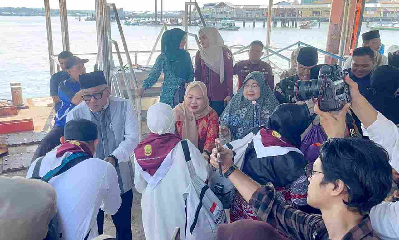 145 Jemaah Haji Tanjungpinang Tiba dari Tanah Suci, Dua Masih Dirawat di Arab Saudi