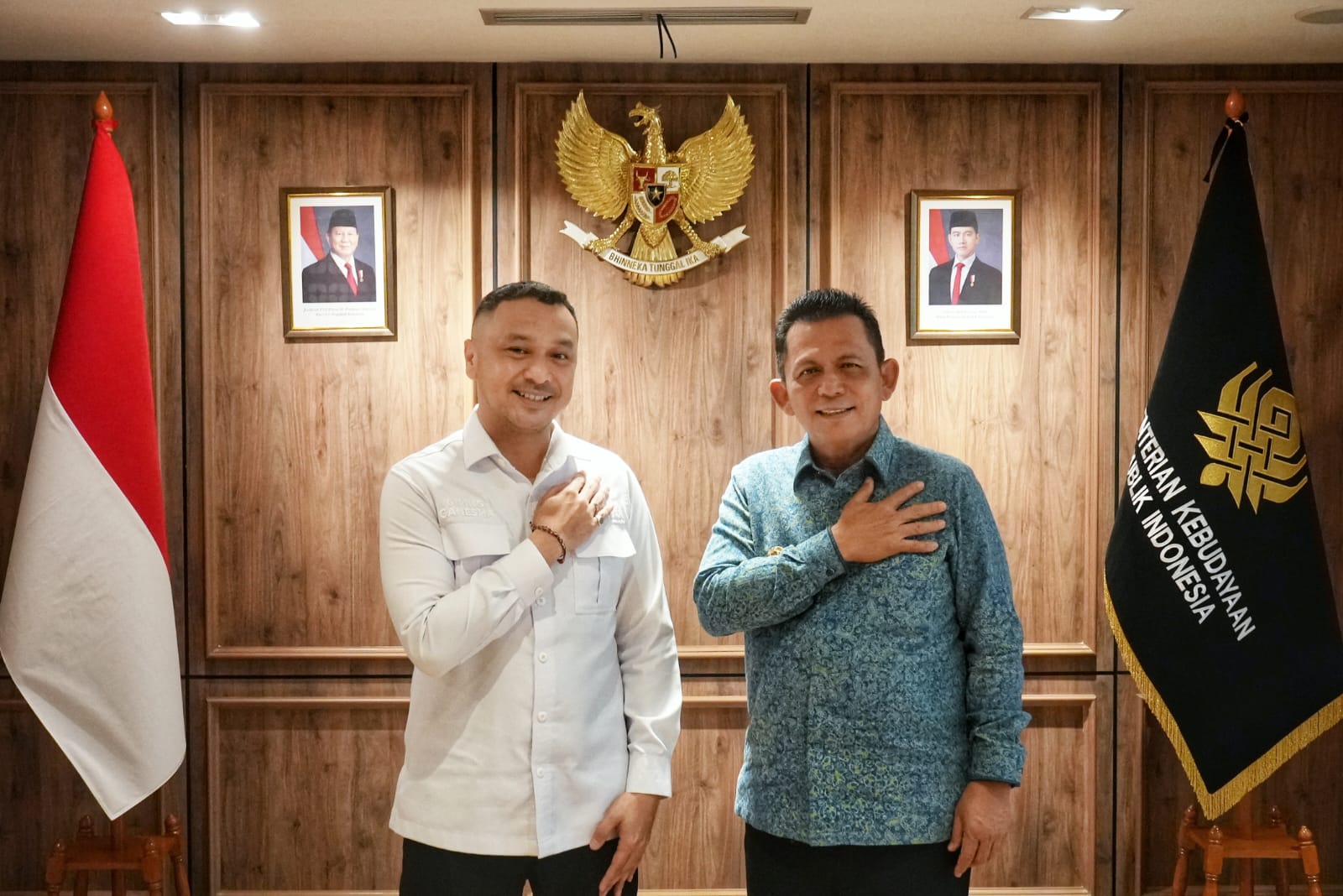 Gubernur Ansar Perjuangkan Pengembangan Pulau Penyengat, Wamen Giring Siap Dukung Penuh