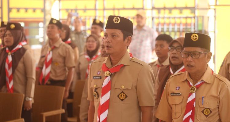 Lantik Pengurus Pramuka Siantan Selatan, Wabup Anambas: Pembinaan Generasi Muda Berkarakter