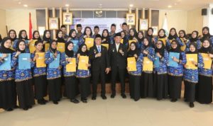120 CPNS Anambas Resmi Jadi PNS, Bupati Aneng Tekankan Integritas dan Profesionalisme