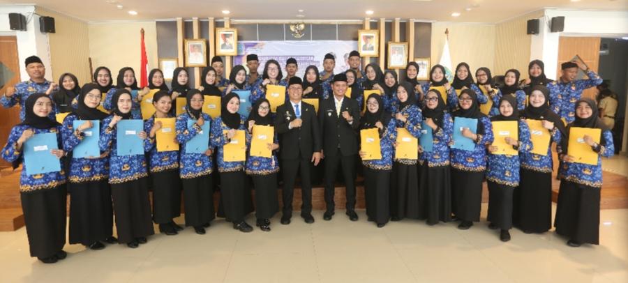 120 CPNS Anambas Resmi Jadi PNS, Bupati Aneng Tekankan Integritas dan Profesionalisme