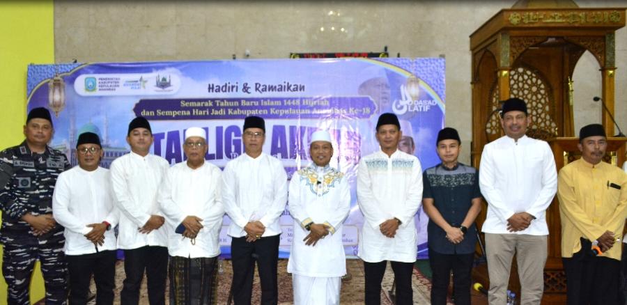 Anambas Gelar Tabligh Akbar Bersama Ustadz Das’ad Latif, Perkuat Persatuan di HUT ke-18