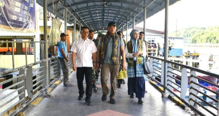 Bupati Aneng Sambut Kunjungan Danrem 033/Wira Pratama di Anambas
