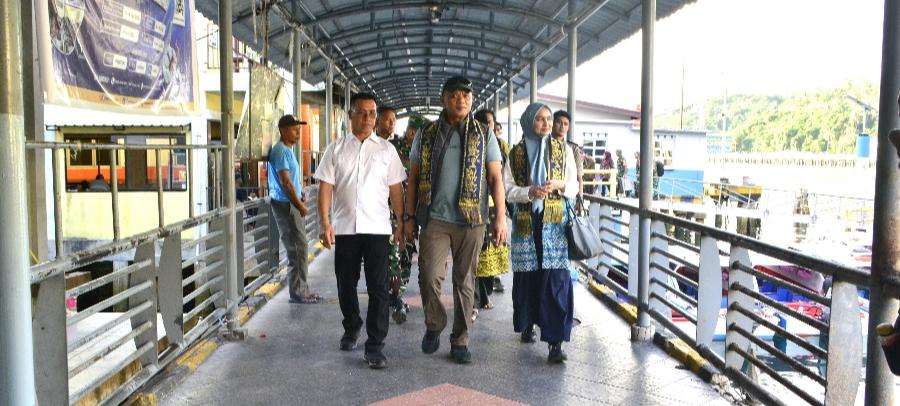 Bupati Aneng Sambut Kunjungan Danrem 033/Wira Pratama di Anambas