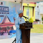 Bupati Aneng Letakkan Batu Pertama Gedung LAM Anambas: Menjaga Marwah Melayu